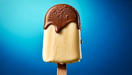 vanilla ice cream in the form of a stick