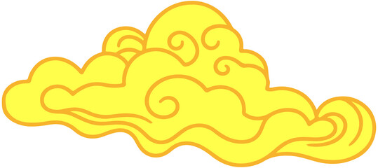 Chinese Cloud Element
