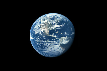 Blue Earth Background Image