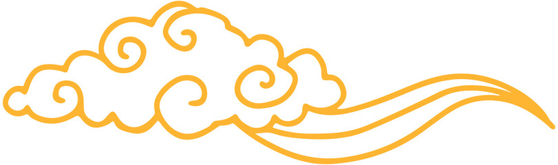 Chinese auspicious cloud icon