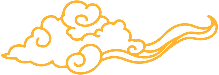 Chinese auspicious cloud icon