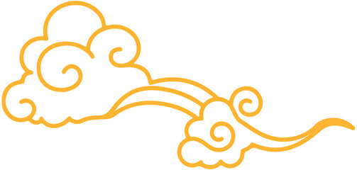 Chinese auspicious cloud icon