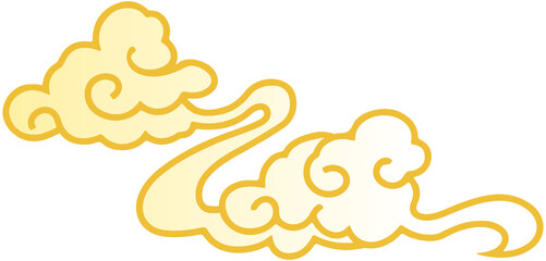Mid-Autumn Festival cloud decoration
