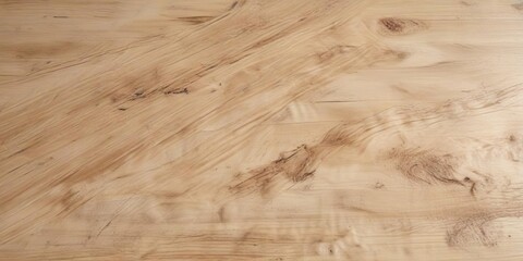 Fototapeta premium Beige wooden surface with scratches and scuffs, damaged, texture