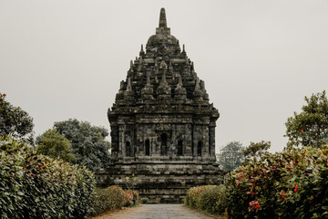 Fototapeta premium Prambanan Hindu Temple, Yogyakarta, Java, Indonesia