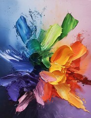 Colorful Celebration for New Year