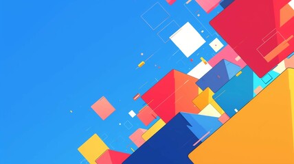 抽象的なデザインアートの背景画像