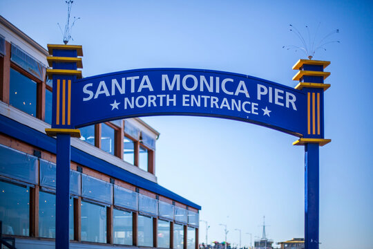 Fototapeta Santa Monica Pier