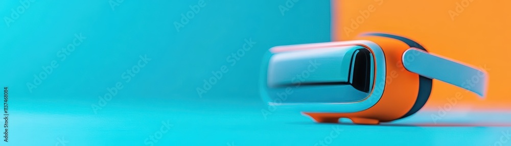 Poster AIpowered wearable health monitoring devices side view visualizing realtime data collection technology tone Splitcomplementary color scheme