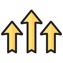 Up Arrows Icon