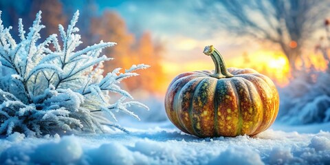 Double Exposure Winter Squash Photography: Autumn Harvest, Gourd, Vegetable, Fall, Nature, Food Photography