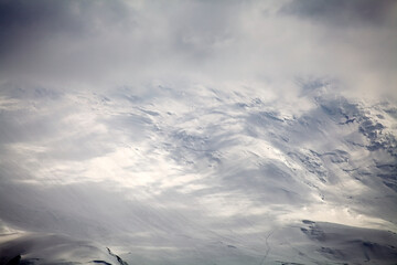 Peak Lenin in the Pamir Mountains in Kyrgyzstan