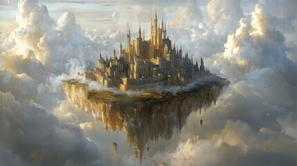 Floating Castle in the Clouds