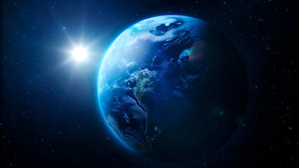 Obraz premium earth in space