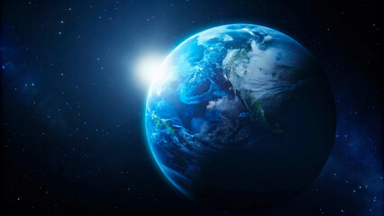 Fototapeta premium earth in space