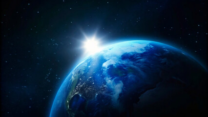 Obraz premium earth in space