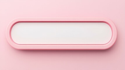 white space left blank for writing on pink background, simple minimalist design, suitable for nameplates and kj