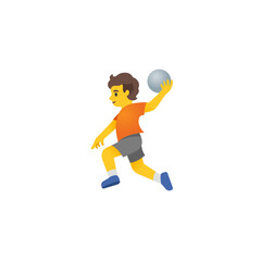 Person Playing Handball Emoji
