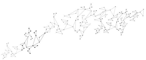 Vector Connect link background. global network technology concept. Digital technology futuristic internet network speed connection white background.