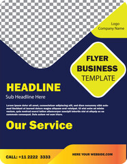 Business Flyer vector design 