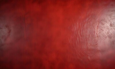 Fototapeta premium Distressed red leather background with an aged grunge look, weathered appearance, worn-out, damaged texture