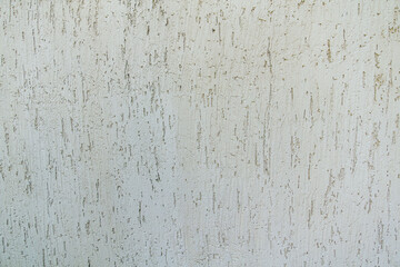 Detailed texture of bark plaster, showcasing its weathered surface and unique pattern. Ideal for architectural, 3d design, texturing surfaces, creative grunge effect. Grey decorative texture close up.