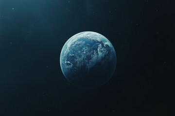 Fototapeta premium Blue Earth Background Image