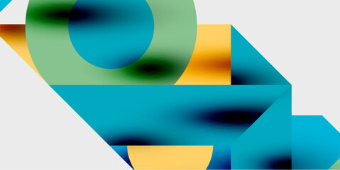 Vibrant abstract background circles with smooth gradients, creating a dynamic and modern design. Ideal for creative, tech, or contemporary-themed projects