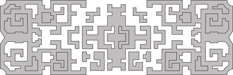 illustration design sketch vector image icon logo symbol decoration ornament background pattern modern traditional ethnic floral line