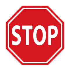 stop sign design for templates.