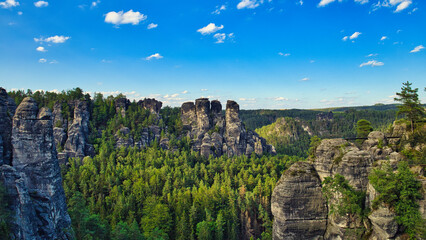 Elbsandsteingebirge - Gebirge - Sächsische Schweiz - Deutschland - Sachsen - Gebirge - Berg - Berge - Fels - Beautiful - Saxon Switzerland	