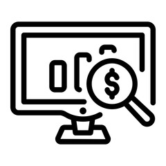 analysis Line Icon