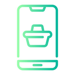 ecommerce Line Gradient Icon