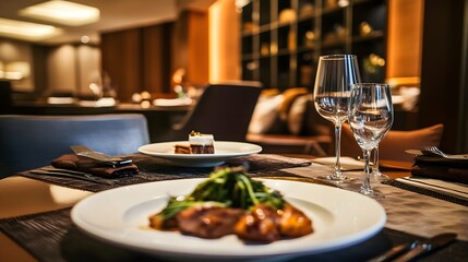A transitional living room with a mix of classic and modern furniture, accented by a plush area rug.