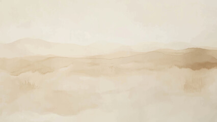 Abstract watercolor aesthetic horizontal background. Hand drawn vector splatter texture. Brush stroked painting pastel color watercolour