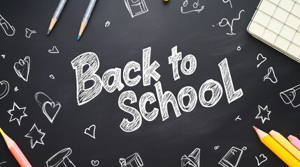 Back to School Blackboard