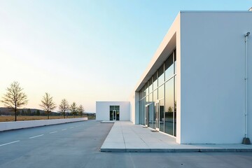 Modern hospital isolation ward exterior showcasing advanced medical facilities and compassionate care, emphasizing the importance of health infrastructure in safeguarding public well-being.