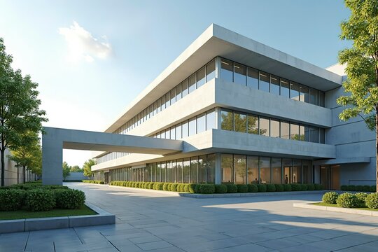 Modern hospital isolation ward exterior showcasing advanced medical facilities and compassionate care, emphasizing the importance of health infrastructure in safeguarding public well-being.