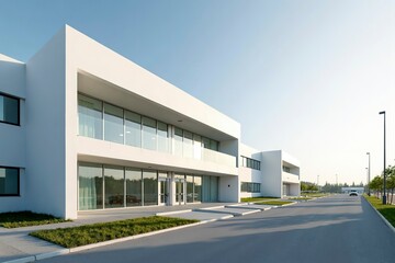 Modern hospital isolation ward exterior showcasing advanced medical facilities and compassionate care, emphasizing the importance of health infrastructure in safeguarding public well-being.