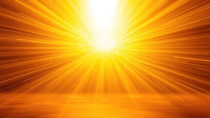 Obraz premium Sunburst background, abstract background with rays of light, orange background