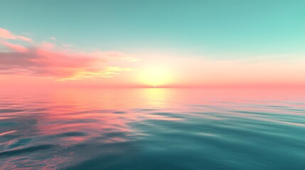sunset, sun, sky, sea, sunrise, ocean, nature, water, 