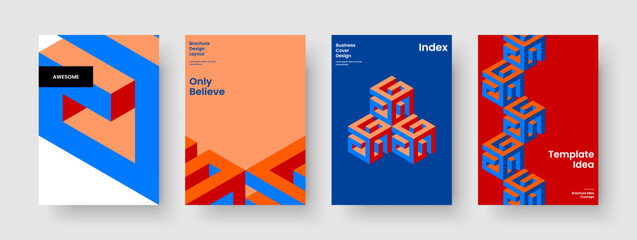 Abstract Business Presentation Layout. Isolated Banner Template. Modern Brochure Design. Book Cover. Background. Flyer. Poster. Report. Catalog. Handbill. Notebook. Pamphlet. Newsletter