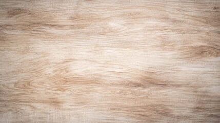 Naklejka premium Beige wooden background texture large format photography top view