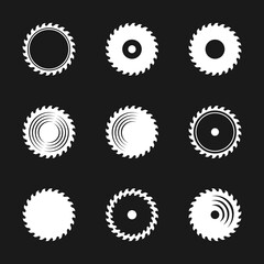 saw blade vector design,carpentry tool logo design,badge,professional carpentry logo,vintage,background