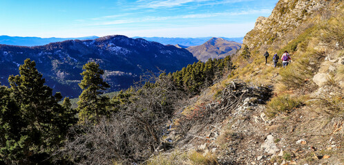 paysage des Alpes de Haute Provence