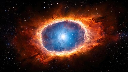 Fototapeta premium Planetary body in sky