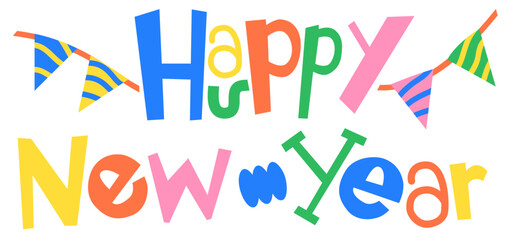 Happy New Year Playful