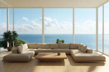 Cozy Living Room with Furniture