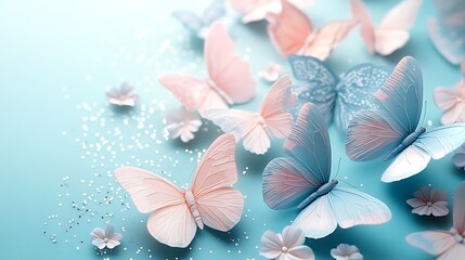 flower, pattern, floral, vector, seamless, flowers, pink, 