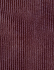 Corduroy fabric photographed close-up, prominent texture, suitable for clothing, bags, backgrounds